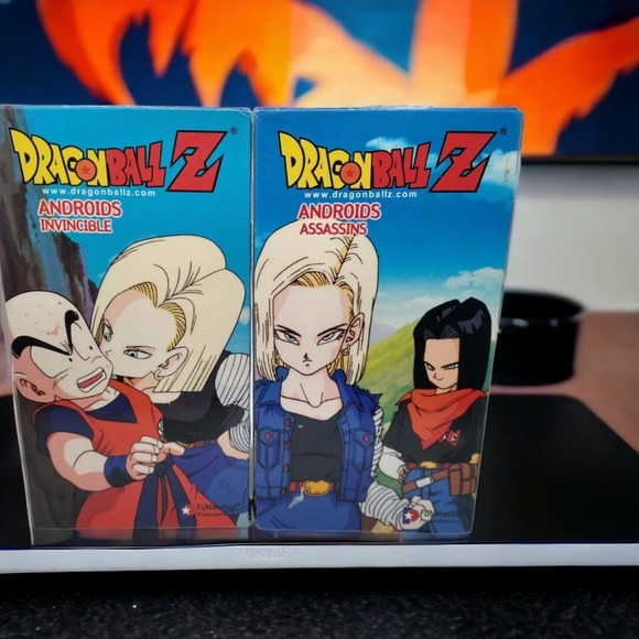Dragon Ball Z - Androids Assassins + Androids Invincible [Edited Version] [VHS] - Picture 1 of 5
